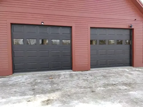 Garaga, 10' x 8', Vantage Classic Short, Black Ice