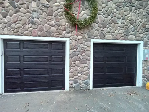 Garaga, 8' x 7', Standard+ Classic Mix, Black