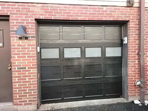 Garaga, 8' x 7', Standard+ Shaker-Flat CC, Black