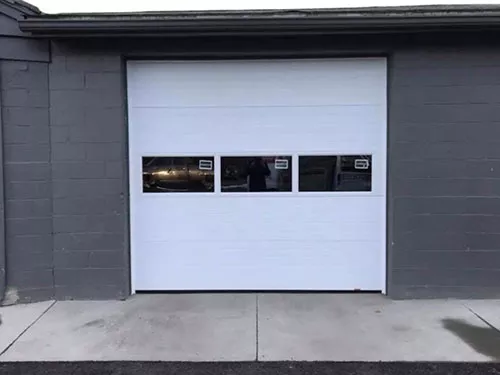 10x10, G-5000, Ice White, Full vision glass