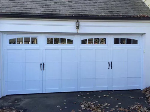 16x7 Eastman E-12 Ice white, white Thermopane glass, Richmond arched inserts