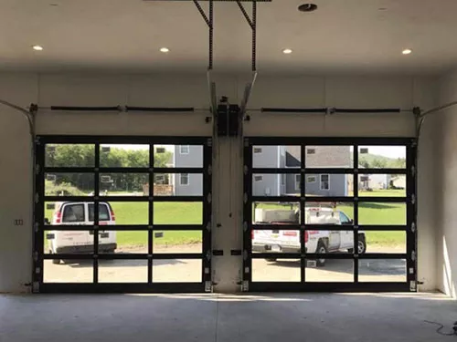 9x8 California, Black Anodized, 6mm tinted full vision glass