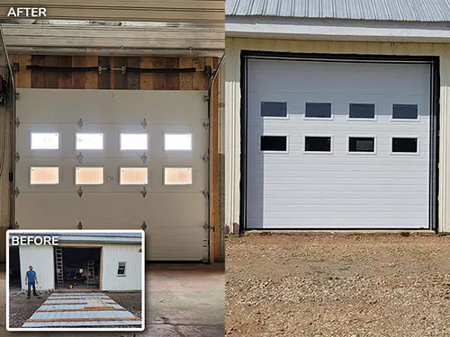 G-5000, 11'2'' x 10', Grooved, Ice White