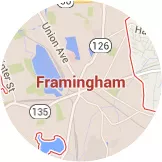 Map Framingham