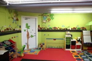 Turning your garage into a playroom